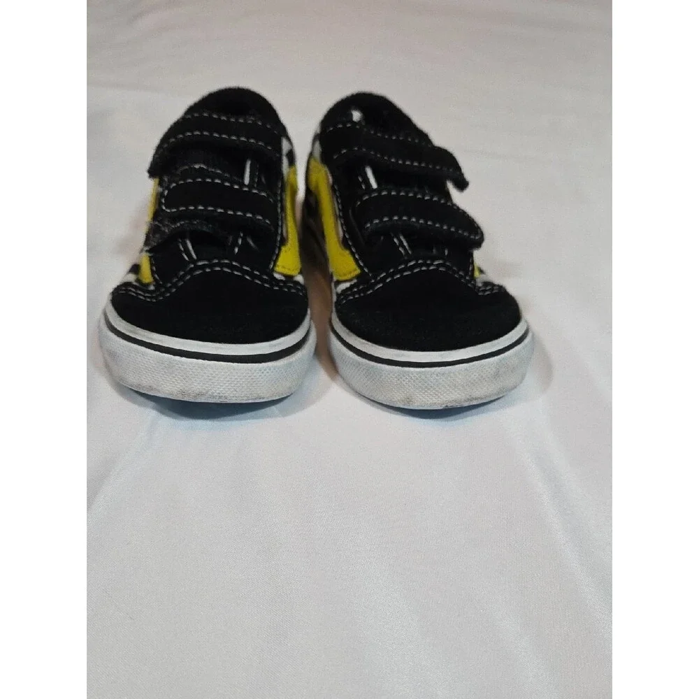 Vans x SpongeBob SquarePants Old Skool V shoes Size 6.5 Toddler
